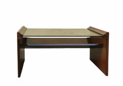 Kazuhide Takahama for Gavina "Acca" Coffee Table with Magazine Holder, Italy 1960s