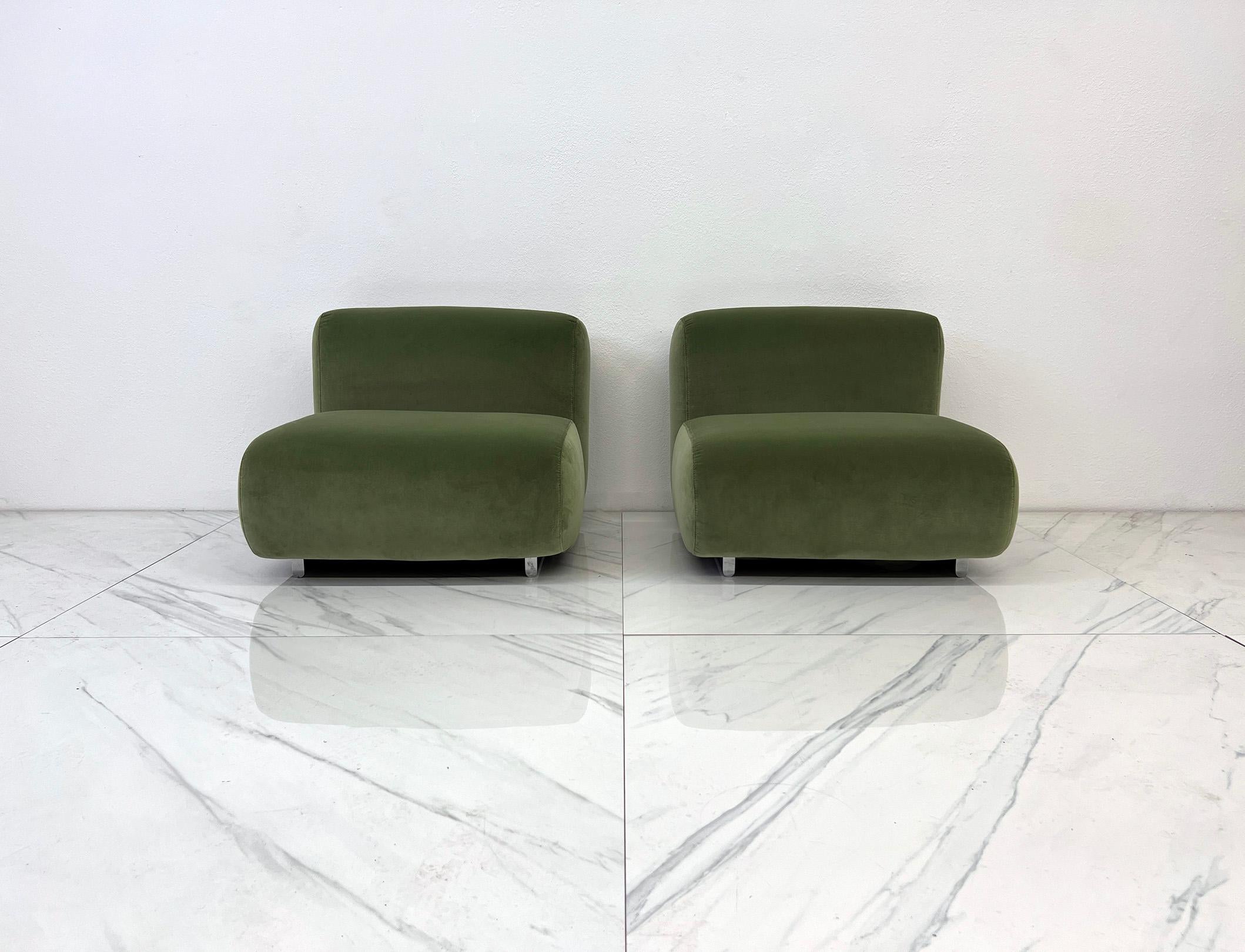 Kazuhide Takahama, Suzanne fauteuils de salon, une paire, Gavina SpA, 1965 Bon état - En vente à Culver City, CA