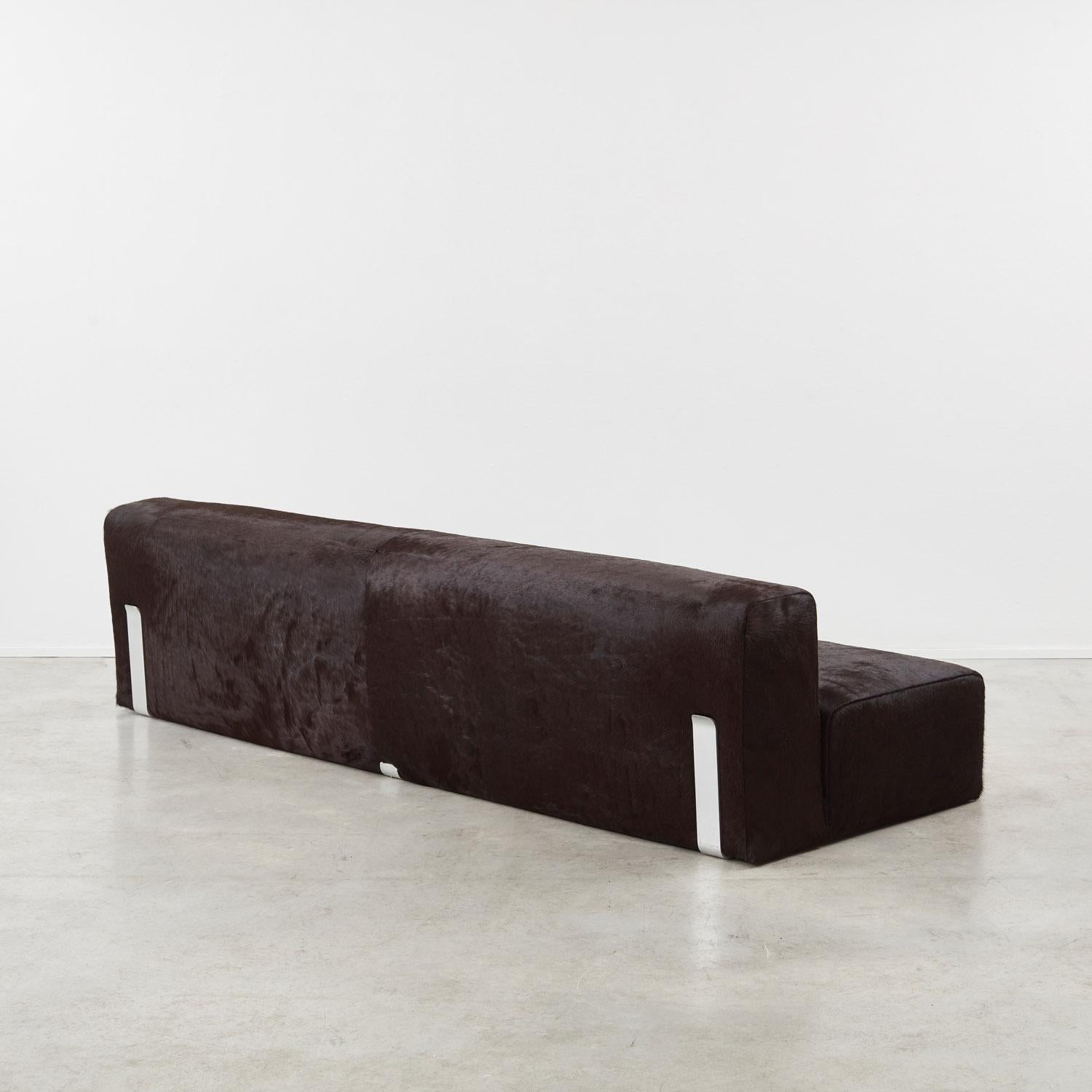 Kazuhide Takahama three-seater Marcel sofa for Gavina, Italy, 1965 In Good Condition In London, GB