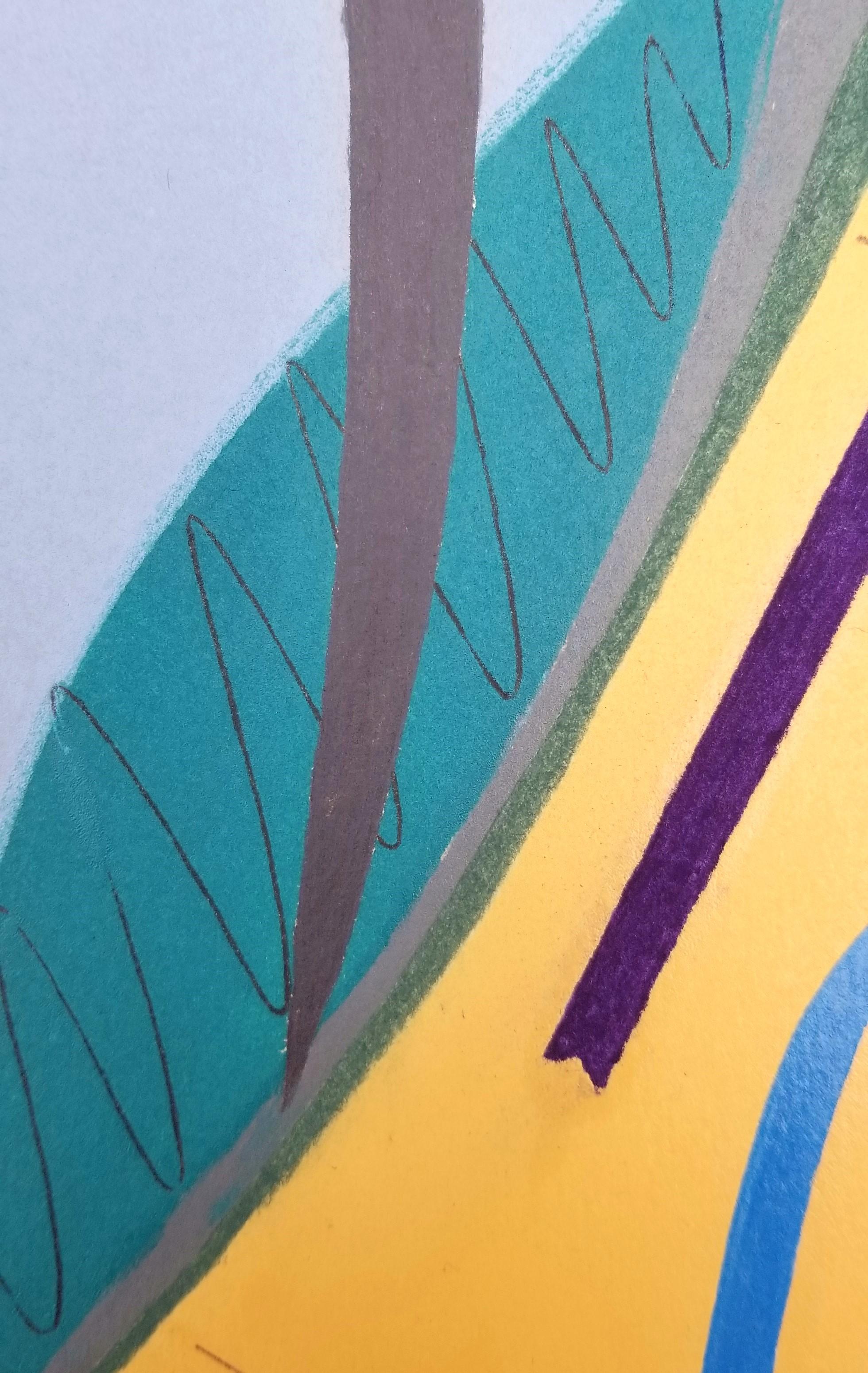 Scarpa da ballo /// Kazuhide Yamazaki Monotipo Arte Pop Contemporanea Danza Giallo in vendita 10