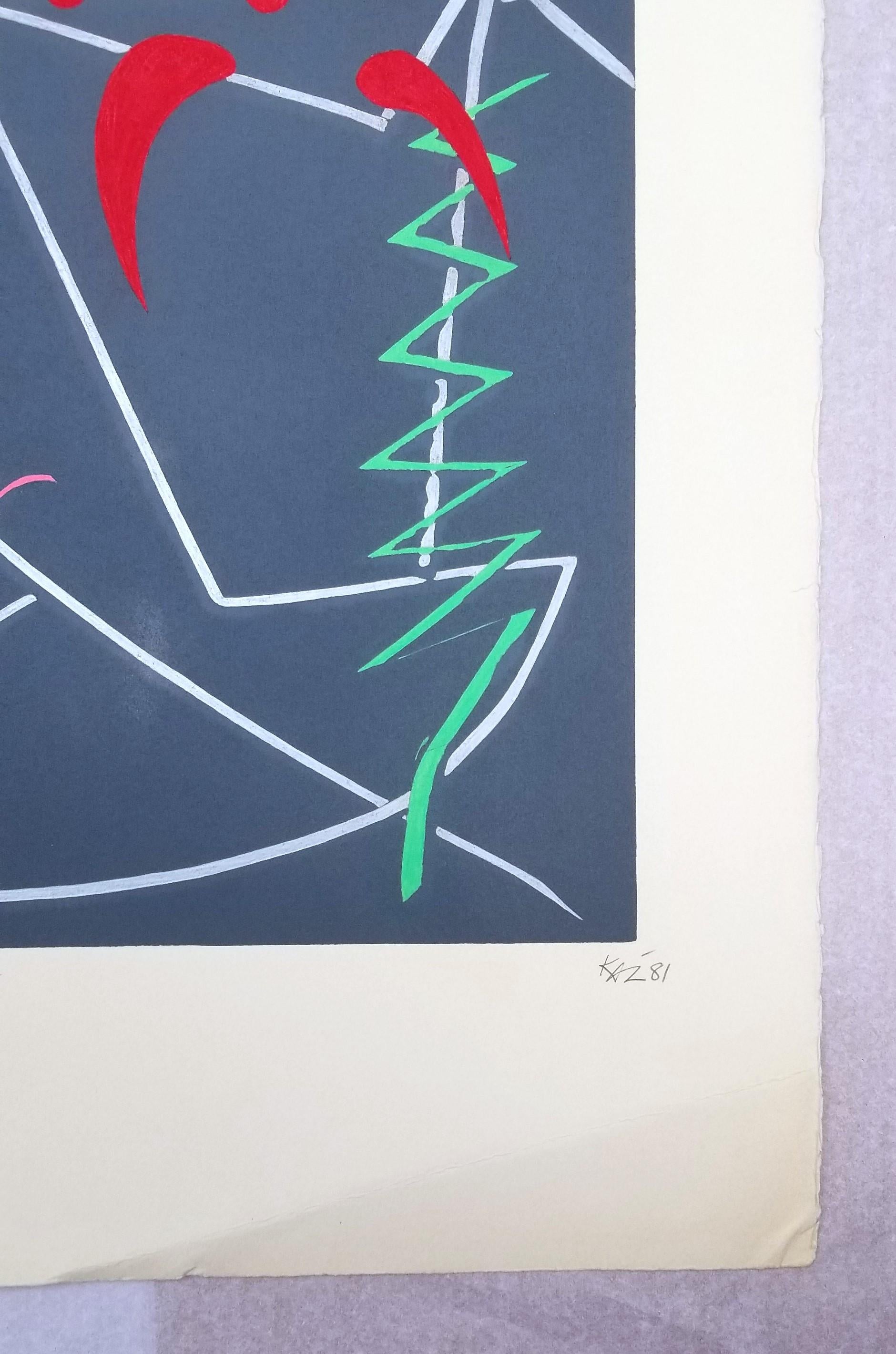 Espresso Maker /// Contemporary Abstract Art Coffee Breakfast The Rolling Stones For Sale 2