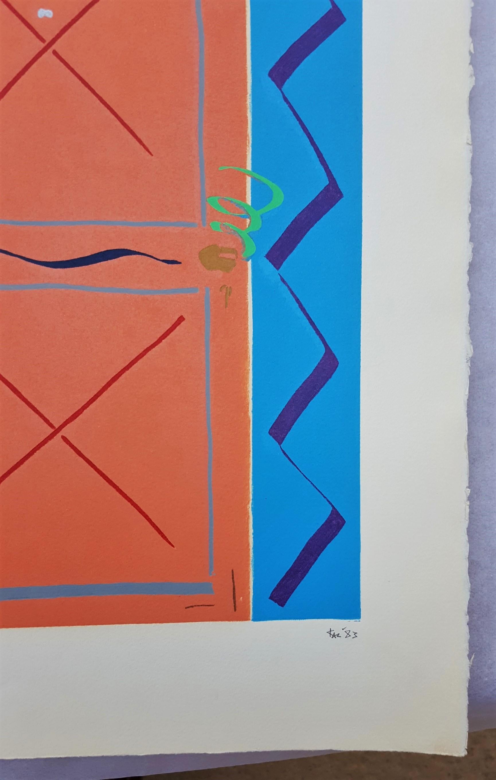 House with Fence /// Contemporary Street Pop Art Screenprint The Rolling Stones in vendita 2