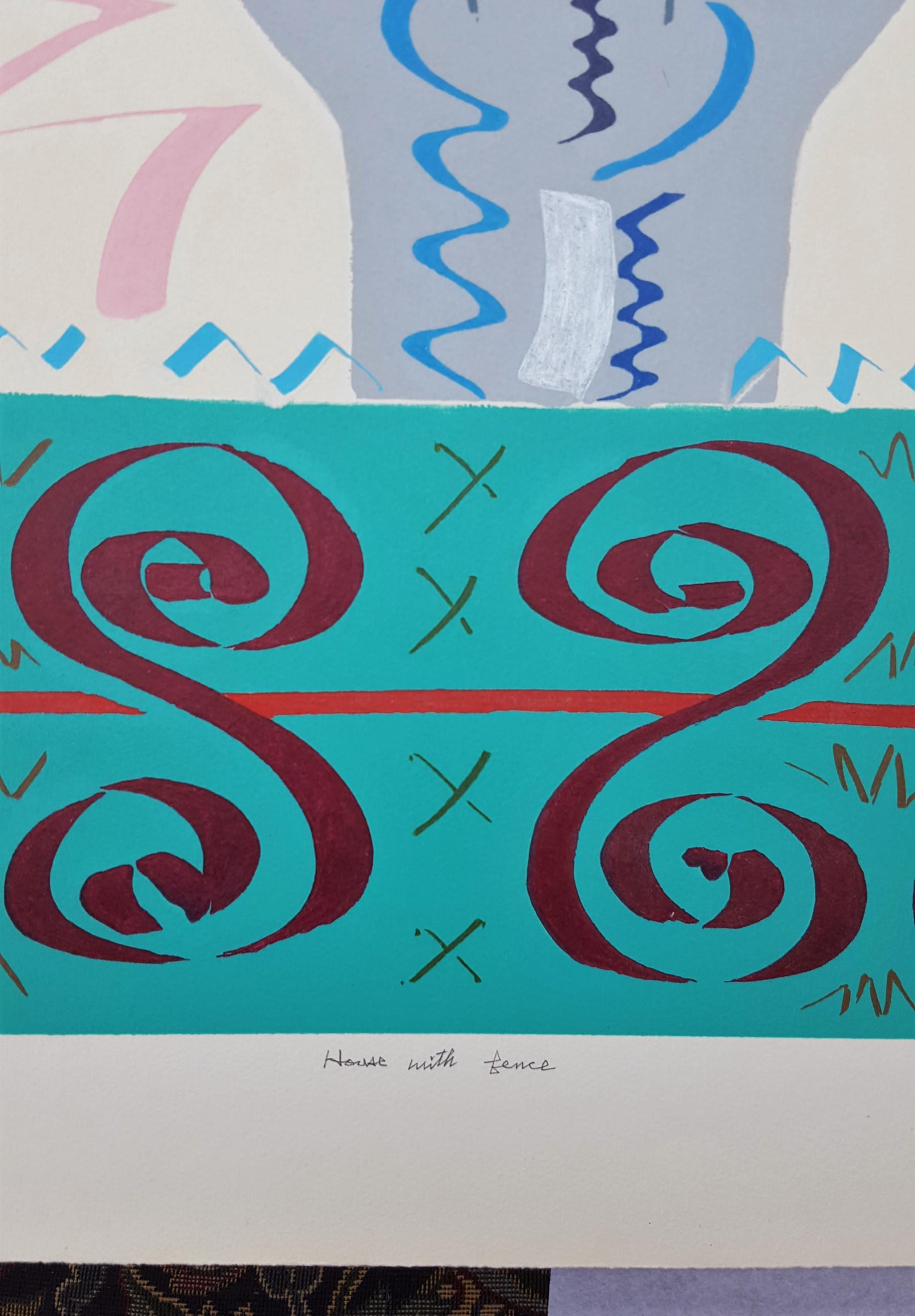 House with Fence /// Contemporary Street Pop Art Screenprint The Rolling Stones in vendita 4