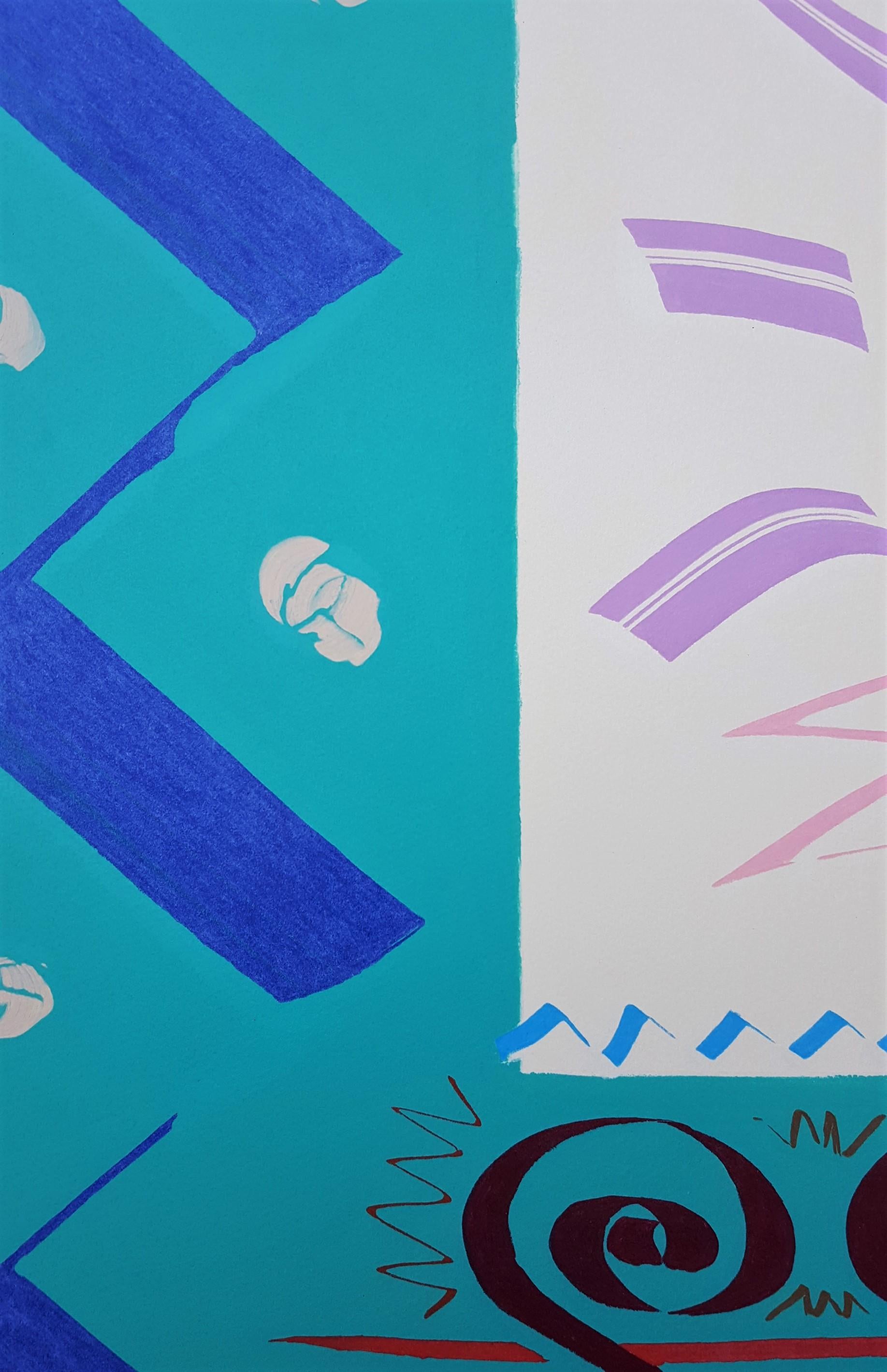 House with Fence /// Contemporary Street Pop Art Screenprint The Rolling Stones in vendita 5