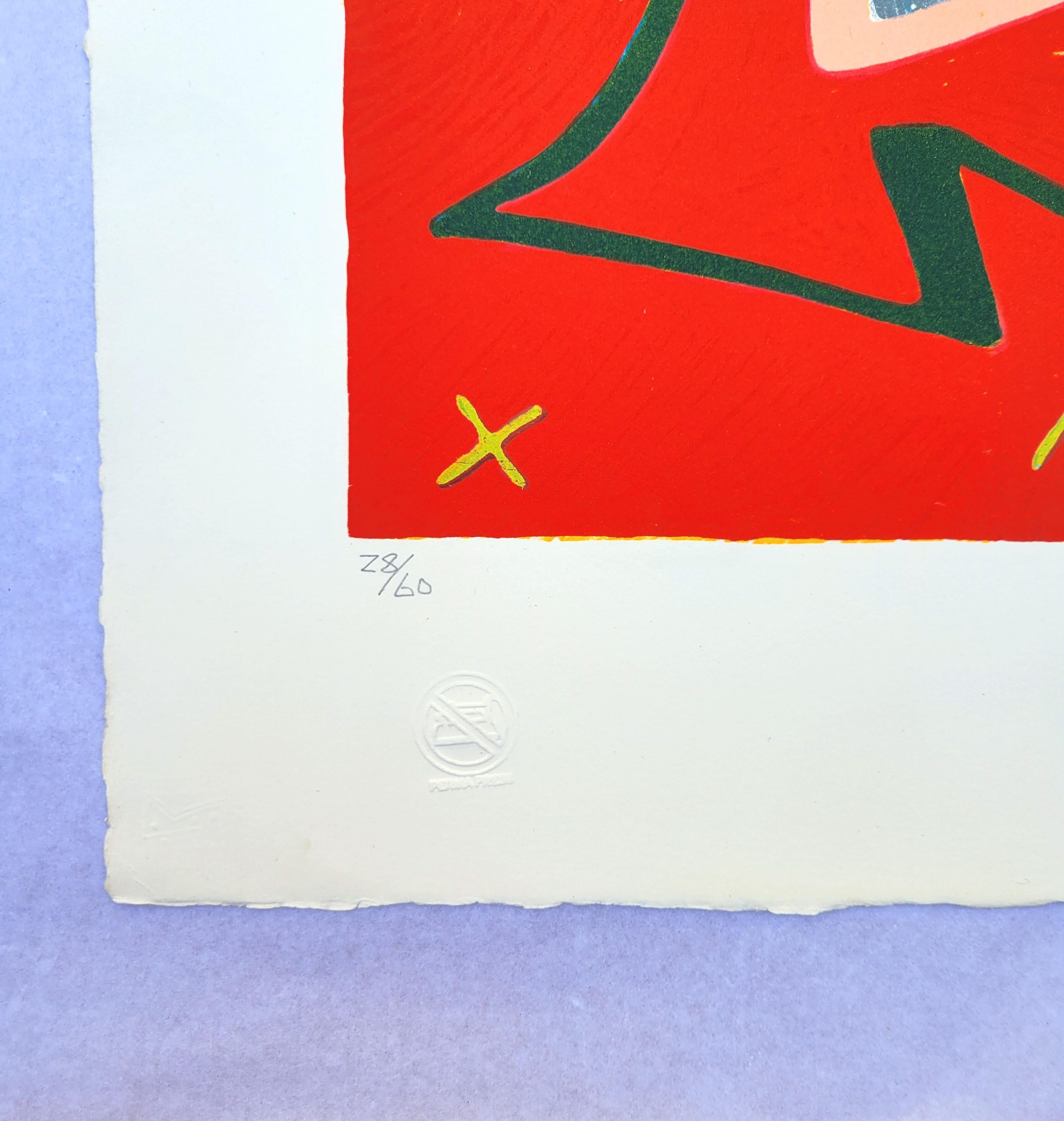 Pouring Water /// Contemporary Abstract Expressionism Geometric Rolling Stones For Sale 1