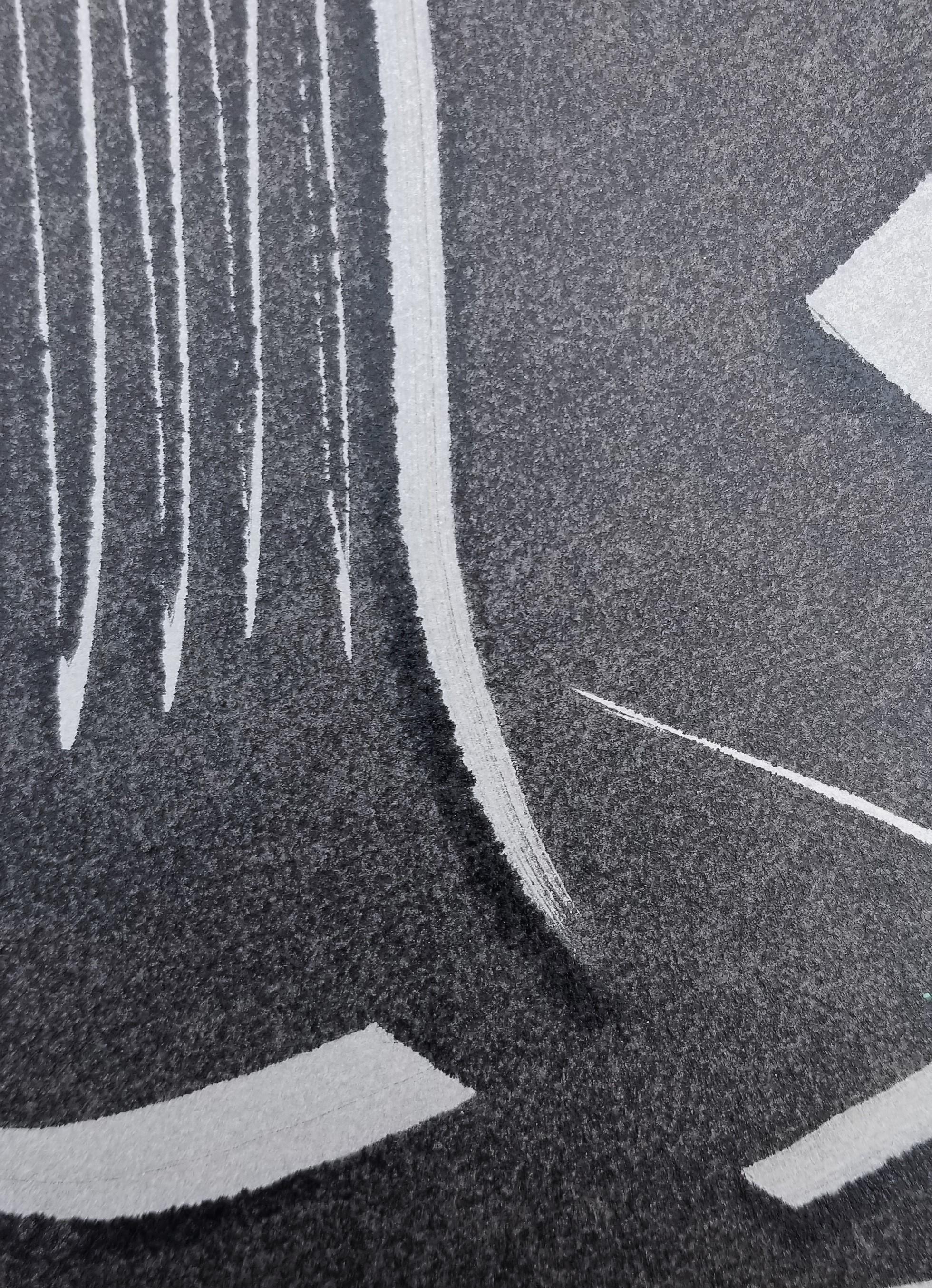 Reißzwecke /// Contemporary Abstract Pop Art The Rolling Stones Monotype Thumbtack im Angebot 9