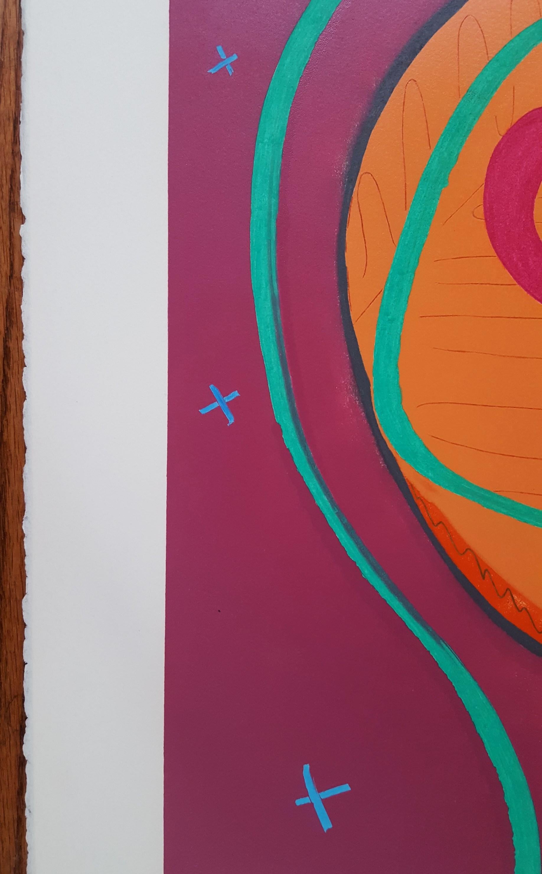 Round Table /// Contemporary Street Pop Art Abstract Modern The Rolling Stones For Sale 8