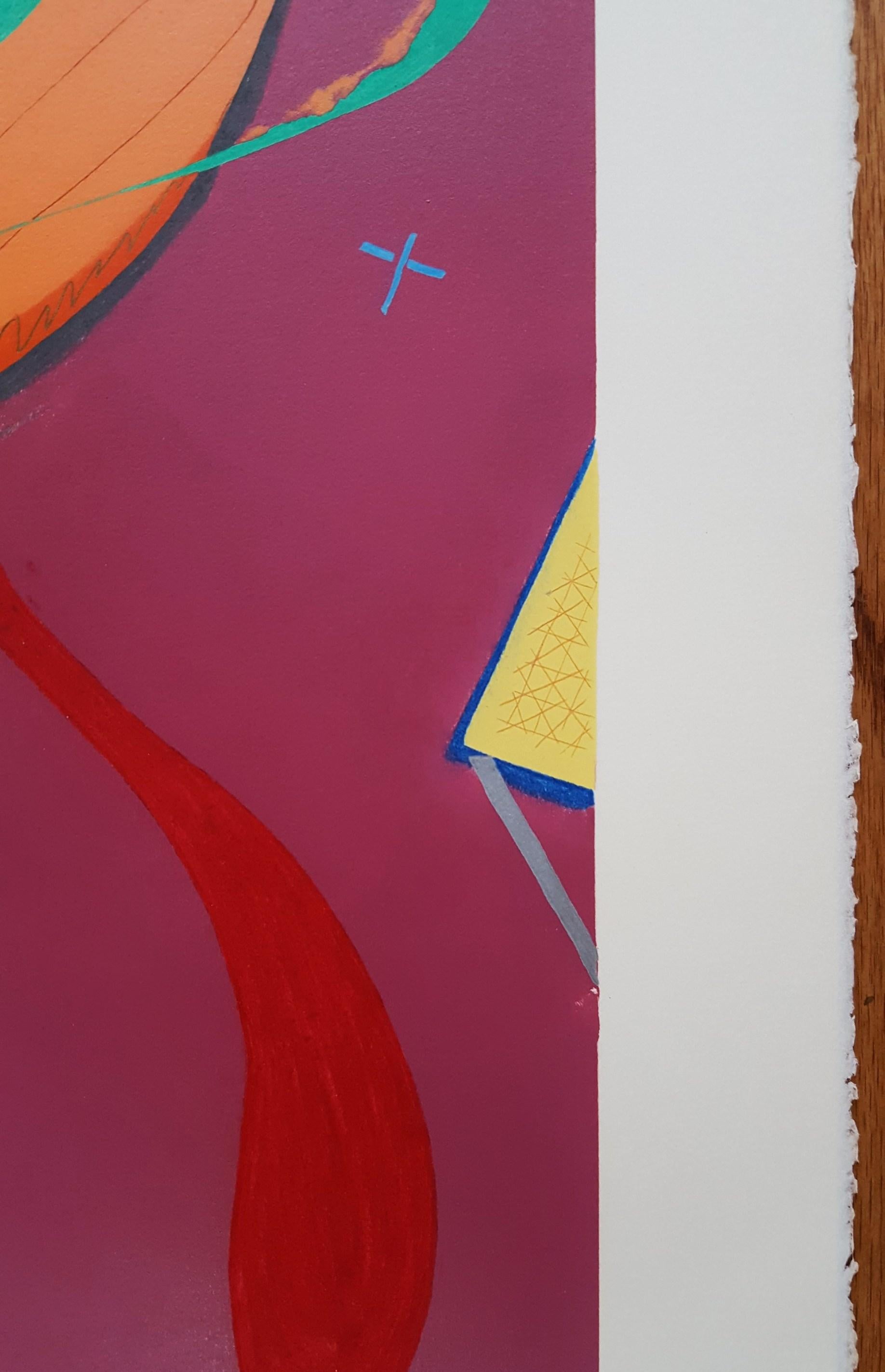 Round Table /// Contemporary Street Pop Art Abstract Modern The Rolling Stones For Sale 9