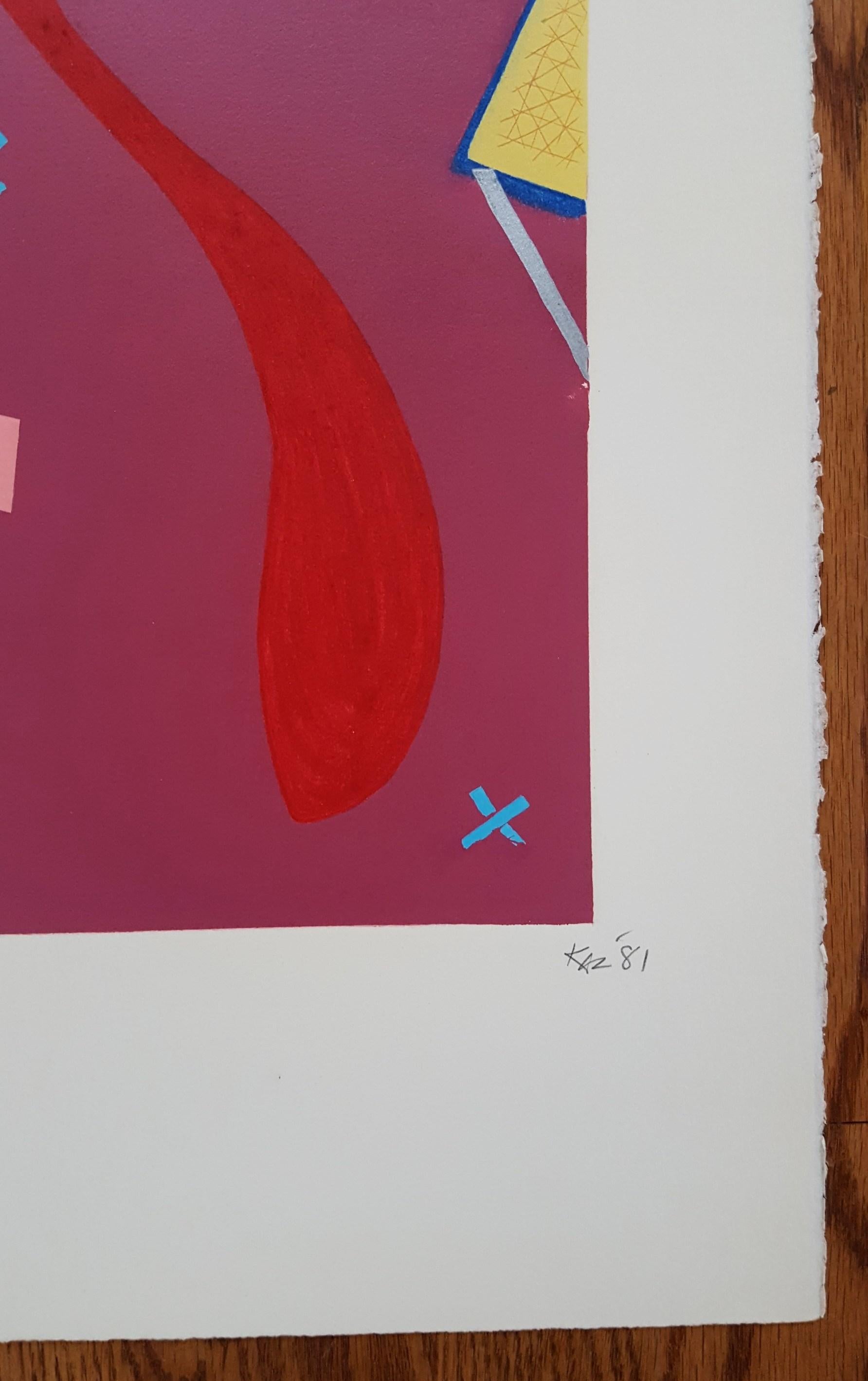 Round Table /// Contemporary Street Pop Art Abstract Modern The Rolling Stones For Sale 2