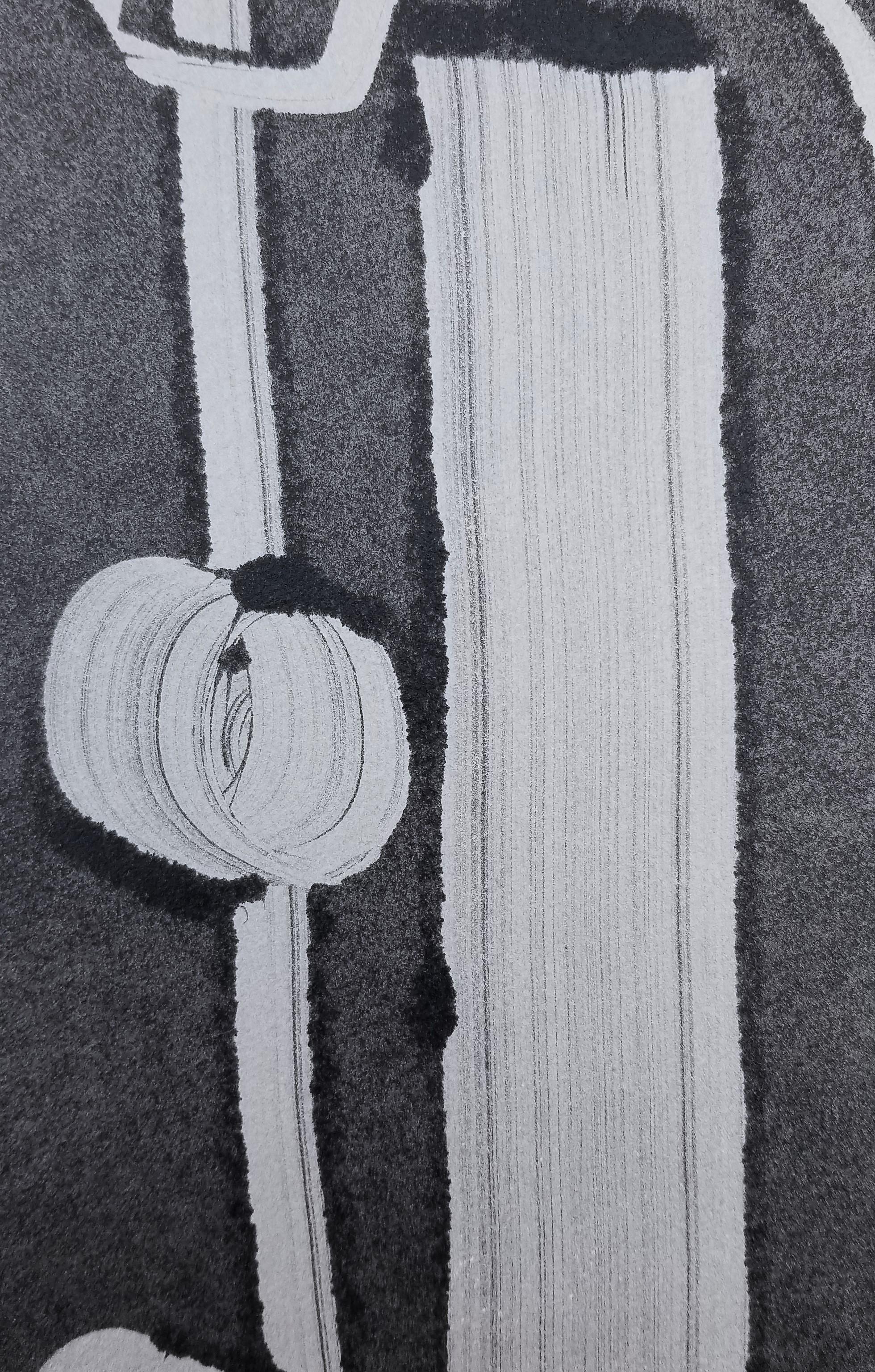 Mülleimer /// Contemporary Abstract Pop Art The Rolling Stones Monotype Industrie im Angebot 6