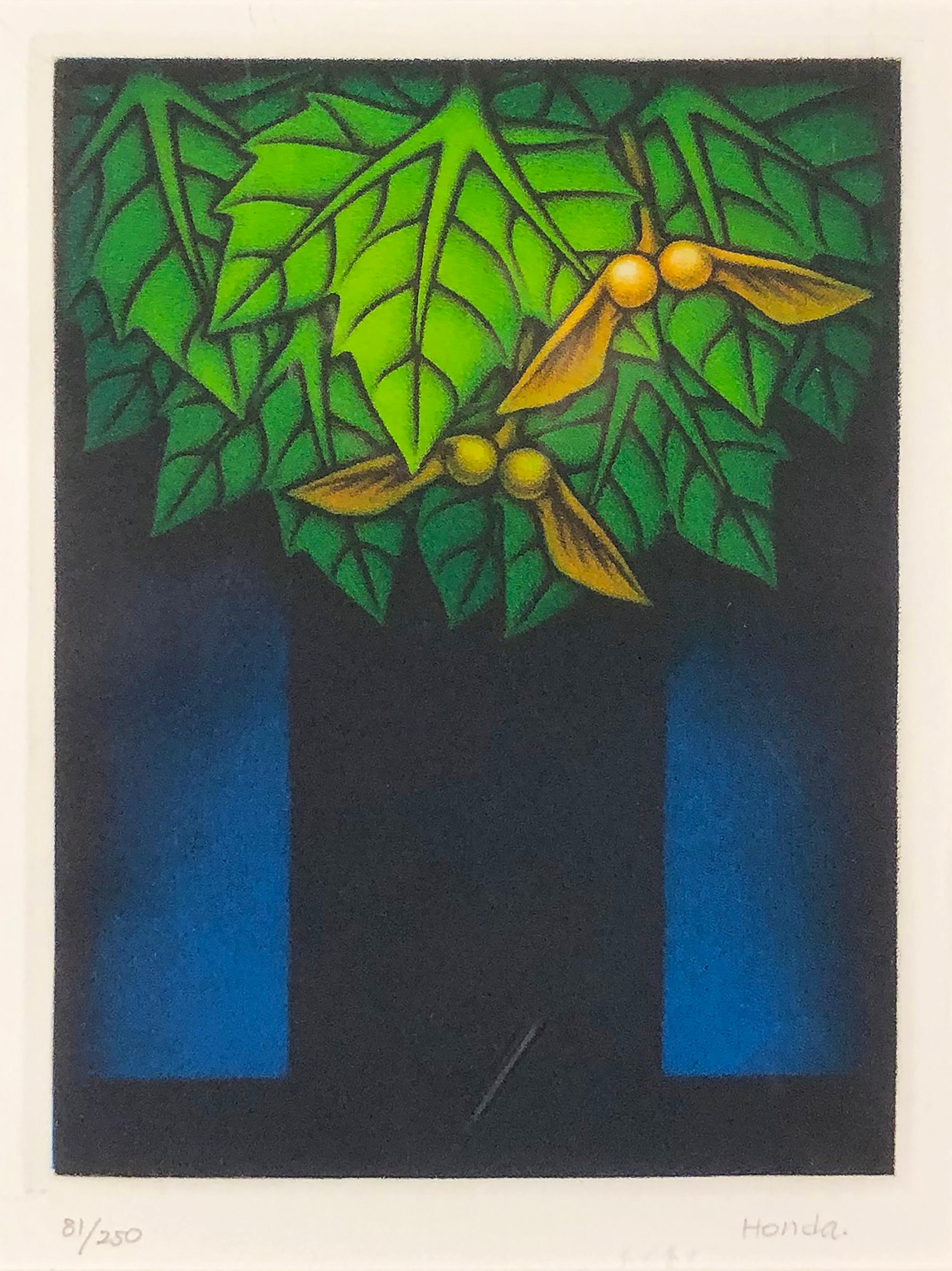 Still-Life Print Kazuhisa Honda - arbre à citronnier