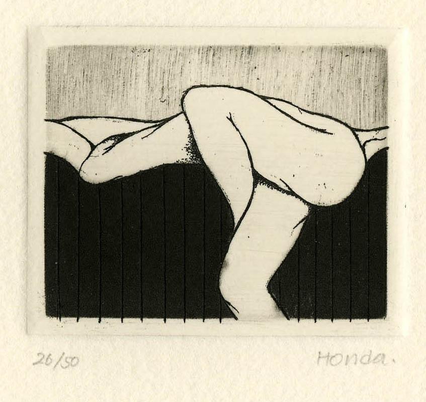Kazuhisa Honda Nude Print - Love - II