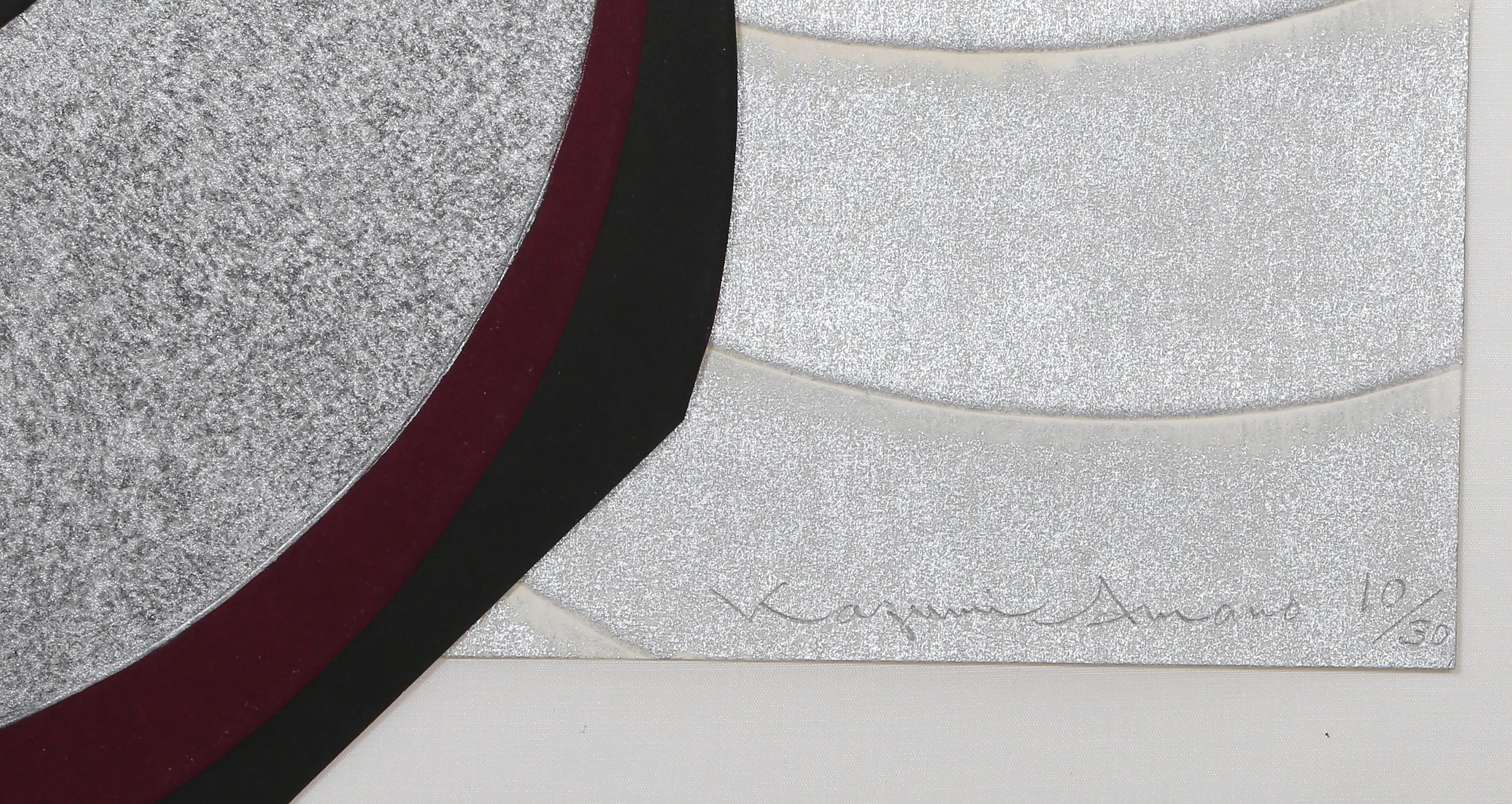 Adaptation - A, astratto geometrico di Kazumi Amano in vendita 3