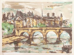 „The Pont Neuf with Notre Dame in the Distance“, Tokyo Fine Arts Academy