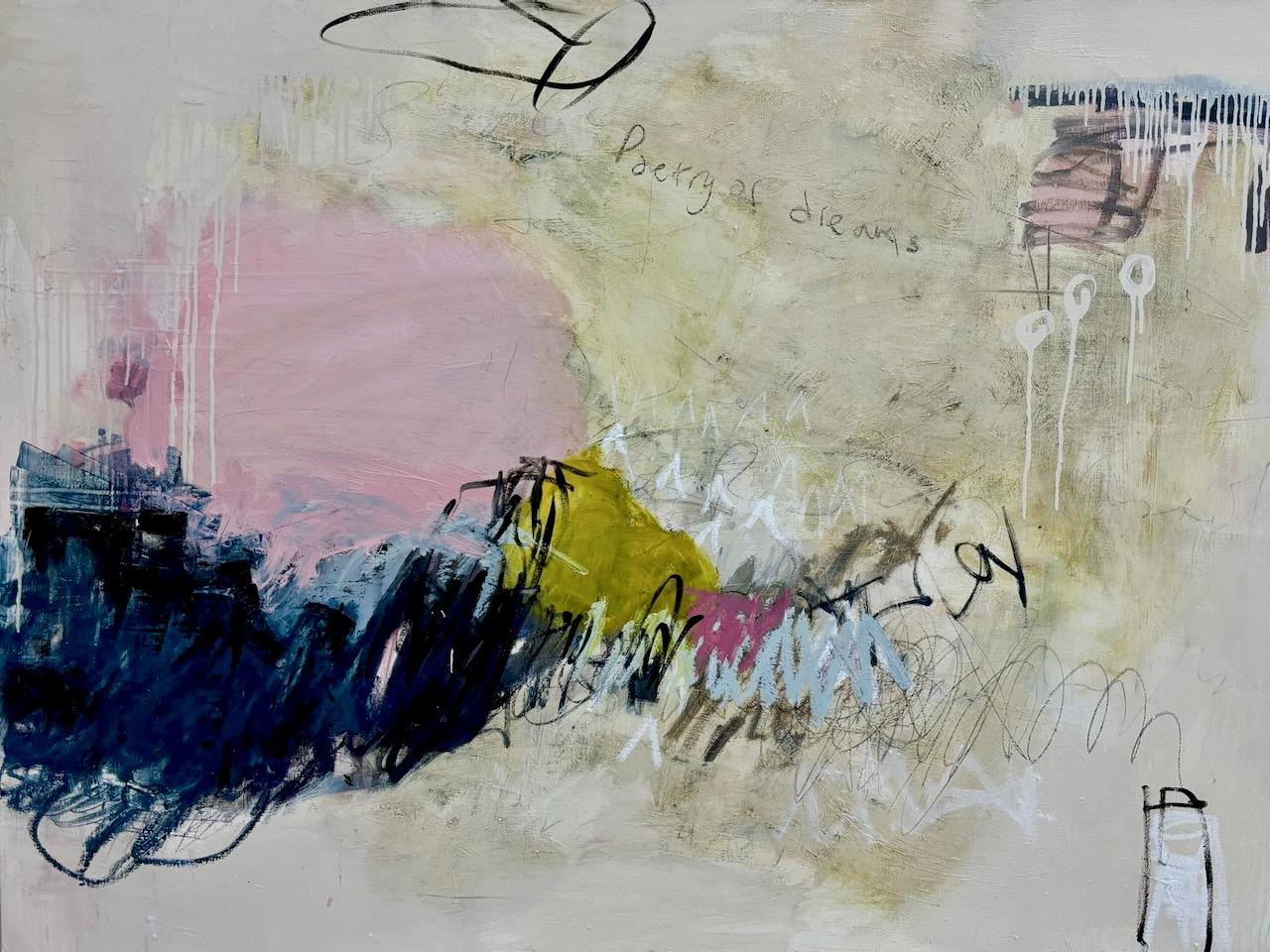 Always with you, original painting, abstract, contemporary