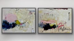 I let you go - be with me & Always with you, diptyque, peinture originale