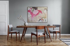 S'élever et toucher les cieux, peinture originale, abstraite, contemporaine