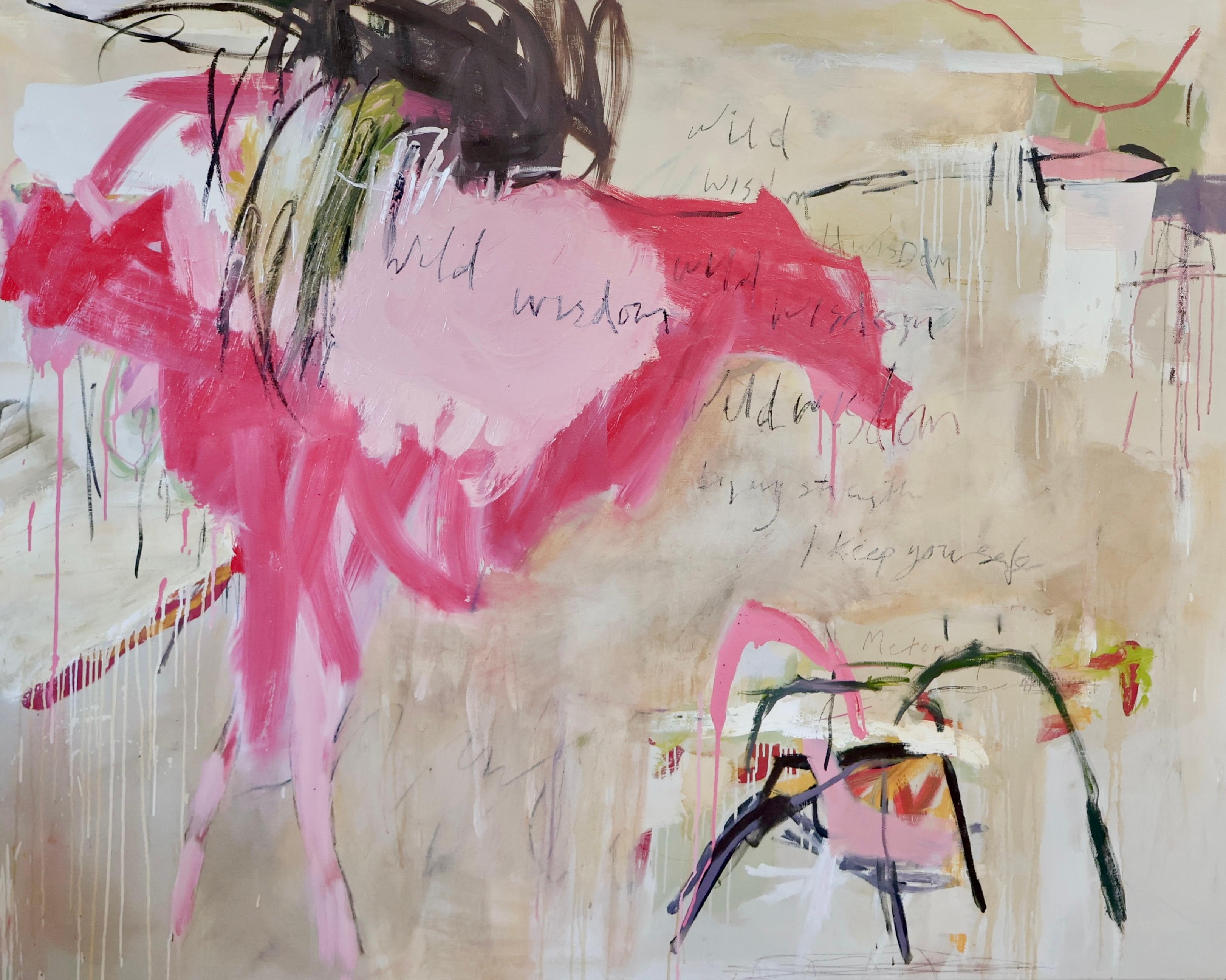 Alzati e tocca il cielo, quadro originale, astratto, contemporaneo