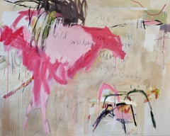S'élever et toucher les cieux, peinture originale, abstraite, contemporaine