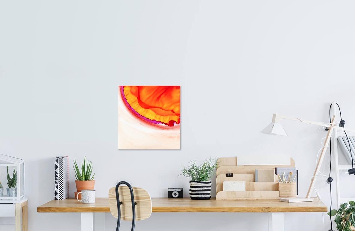 Solar Blast, Original Abstract Painting, 2021 For Sale 1