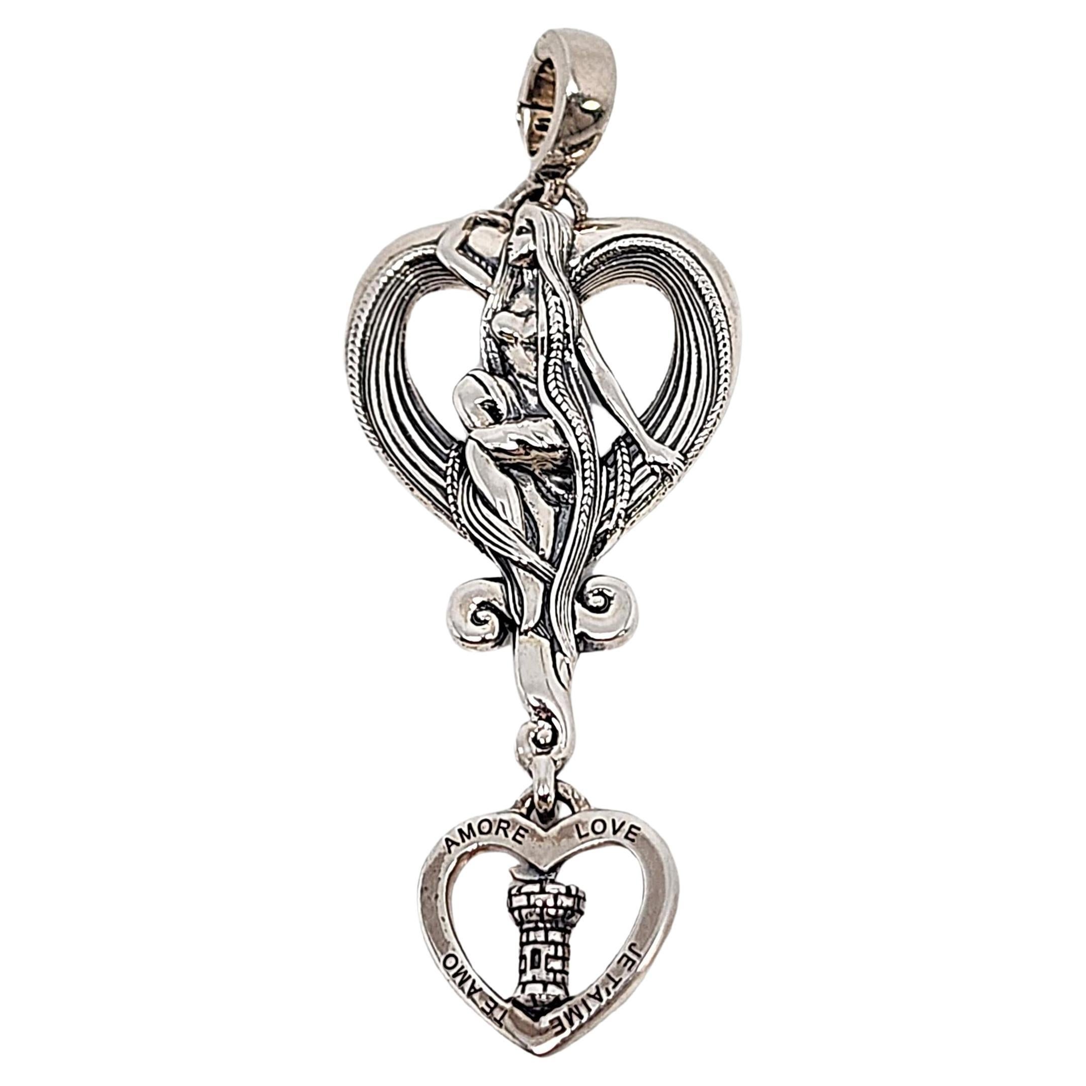 KC Studio Barry Kieselstein-Cord Pendentif Love Rapunzel n° 16435 en vente