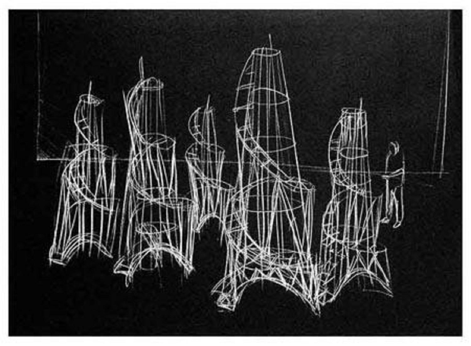 KCHO (Alexis Leyva Machado), ¨La Jungla 1¨, 2003, Aquatint, 24x29.1 in