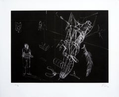 KCHO (Alexis Leyva Machado), ¨La Jungla 4¨, 2003, Aquatint, 24x29.1 in 