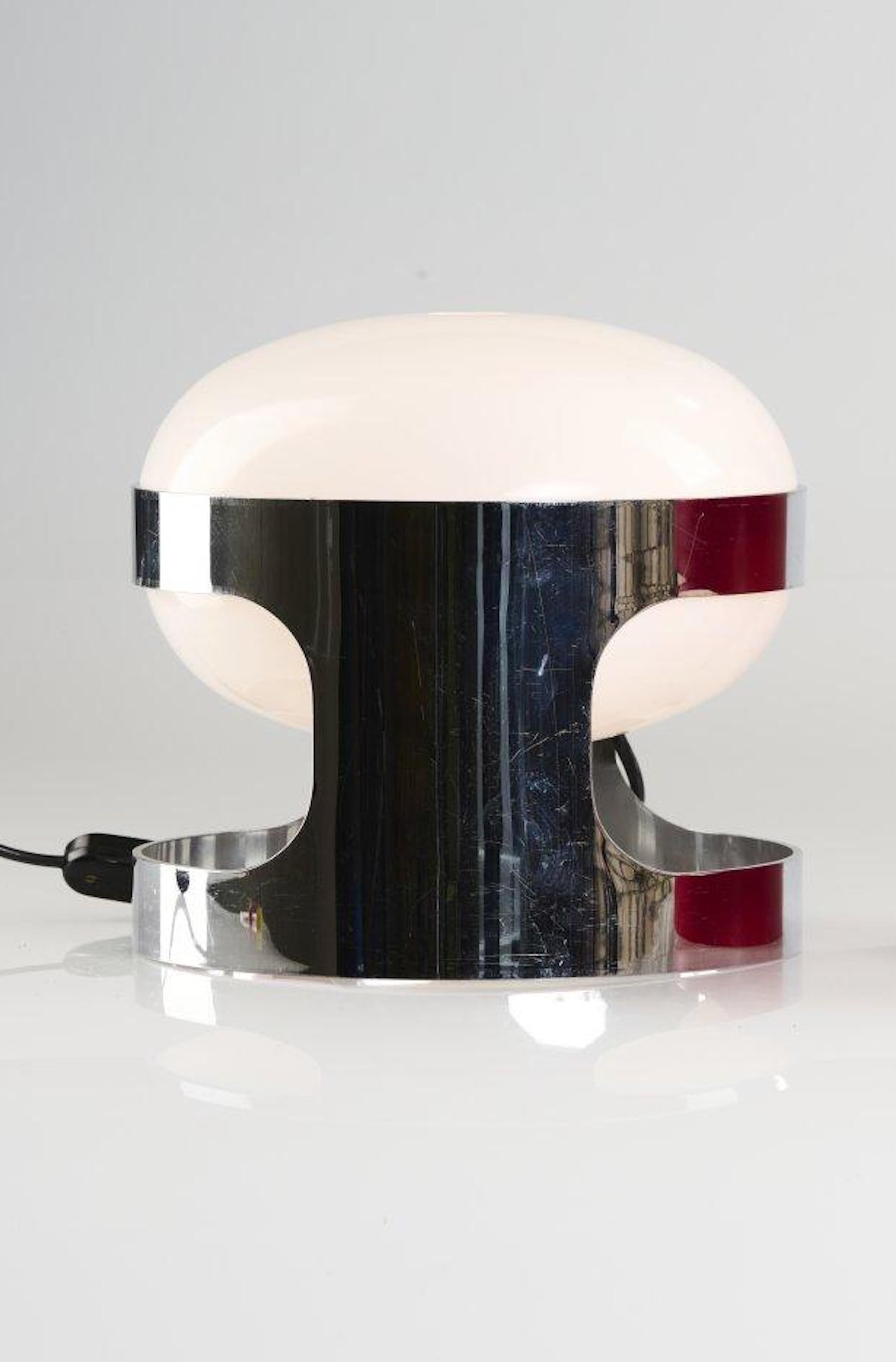 Cast 'KD 27' Table Lamp by Joe Colombo, Italy, 1967 For Sale