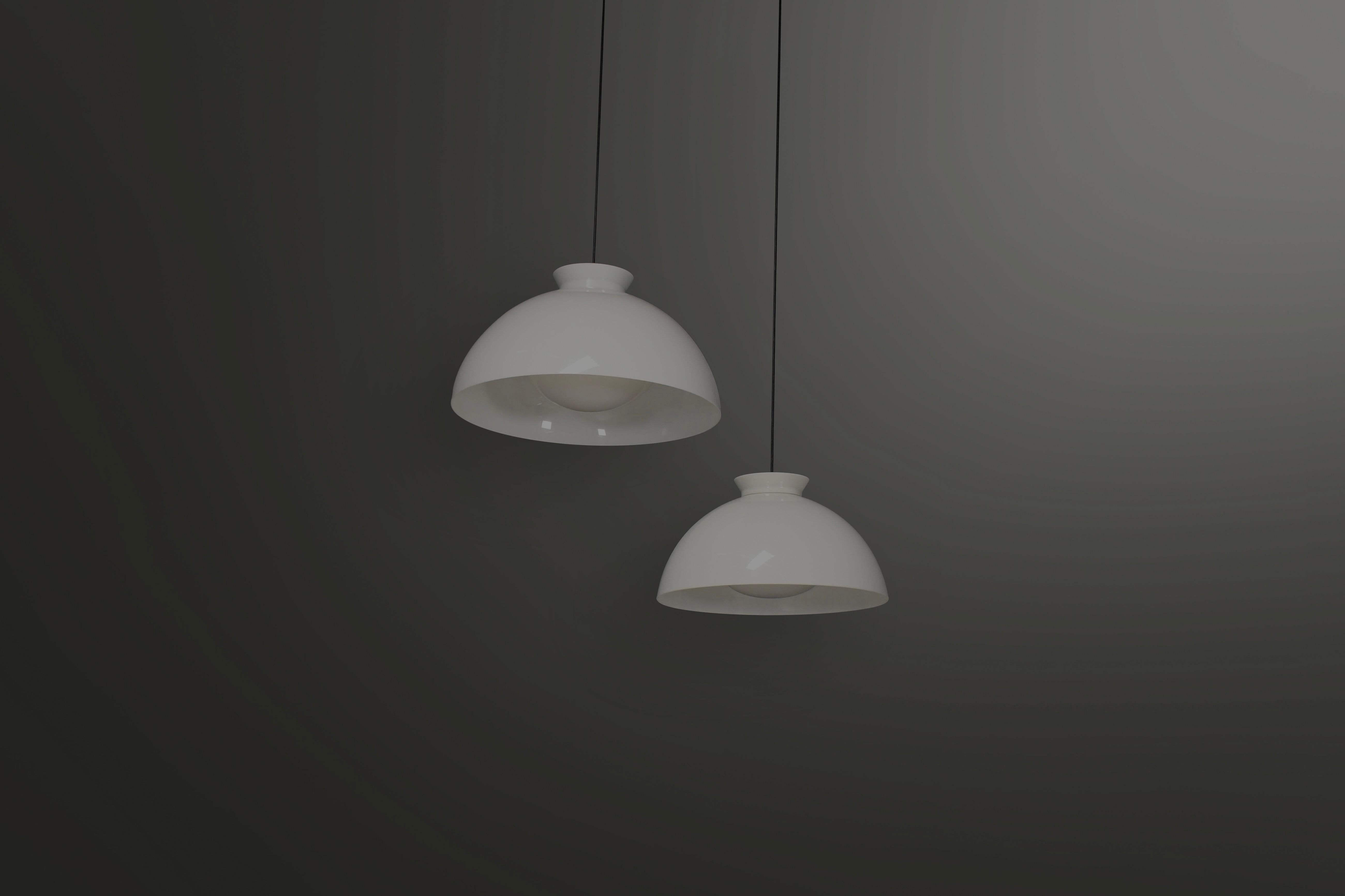 Space Age 'KD 6 Grande’ Pendant by Achille and Pier Giacomo Castiglioni for Kartell, 1959 For Sale