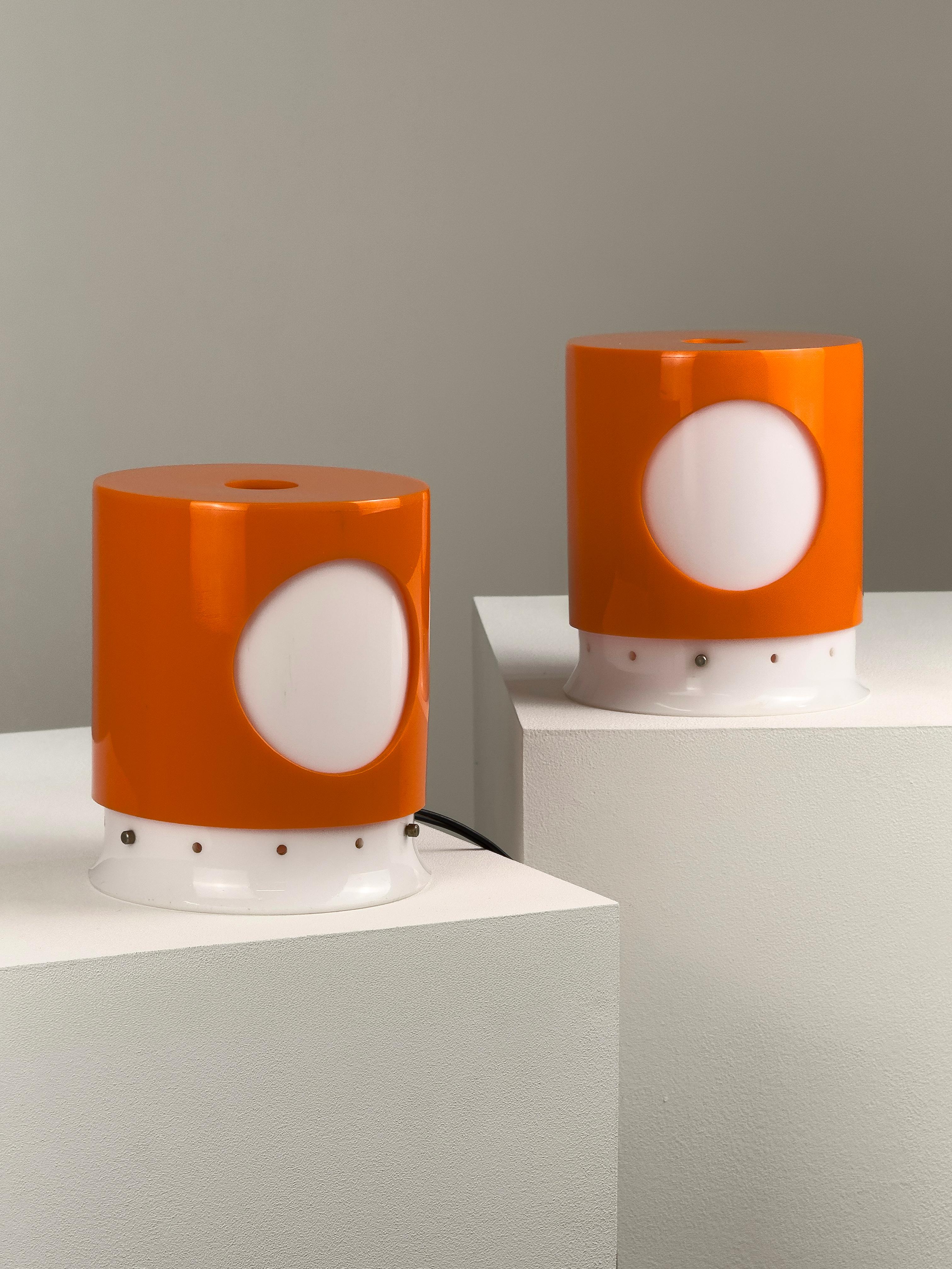 KD8 - Lámpara de mesa 4008 diseñada por Joe Colombo para Kartell, Italia 1964 en venta 6
