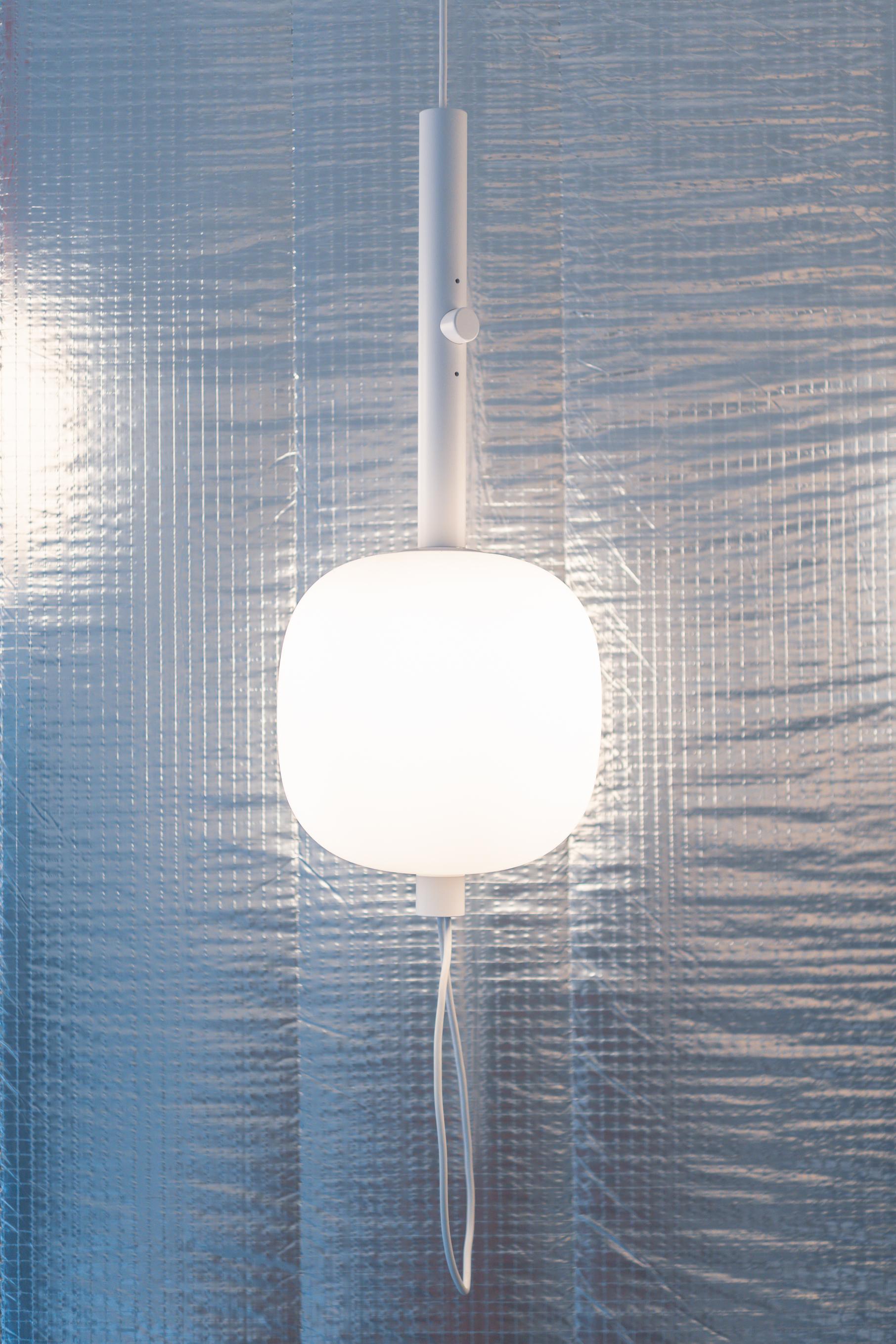 KDLN Contemporary MOTUS Led Suspension Adjustable Lamp Weiß (Zeitgenössisch) im Angebot