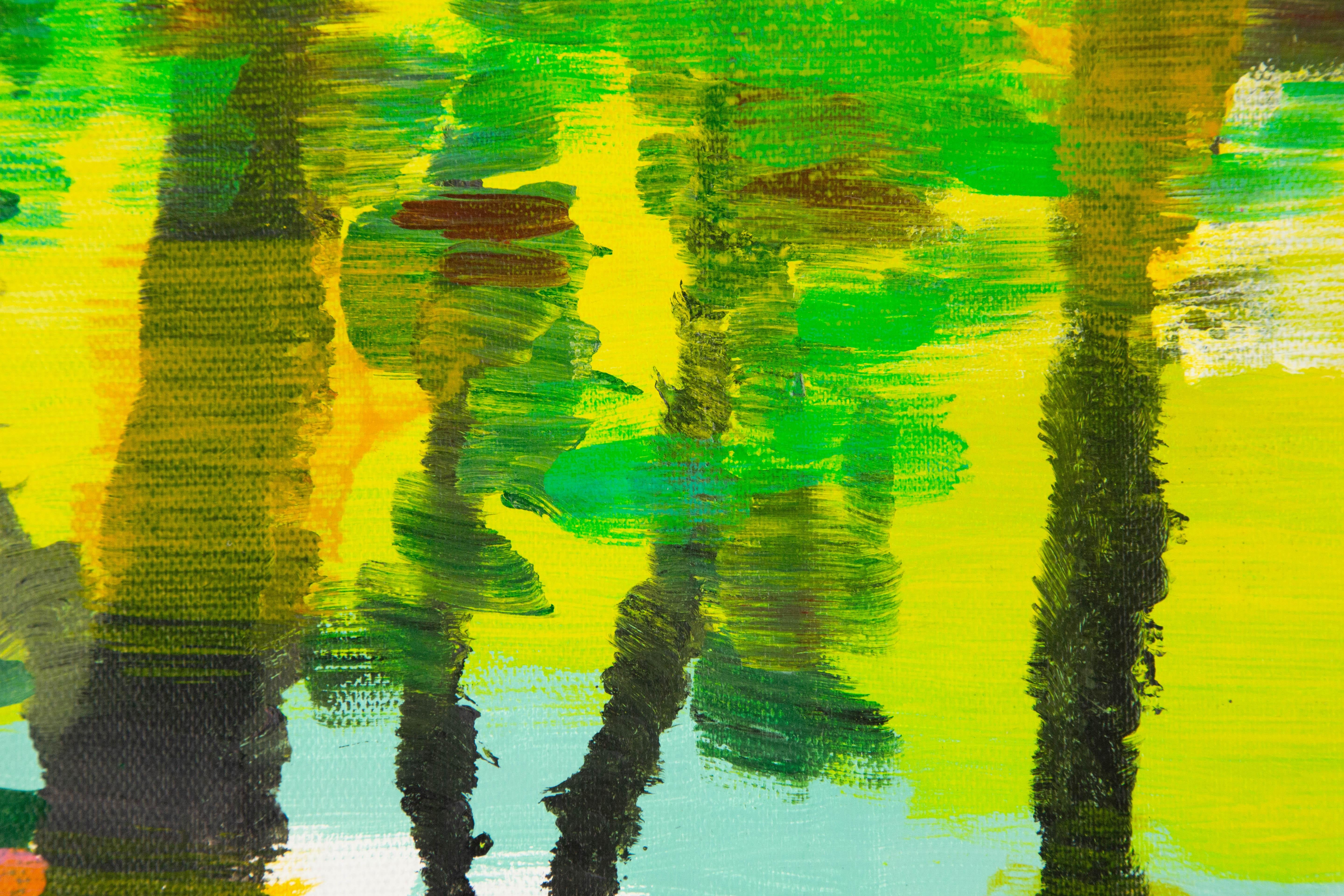 Ke Yang Contemporary Original Oil On Canvas 