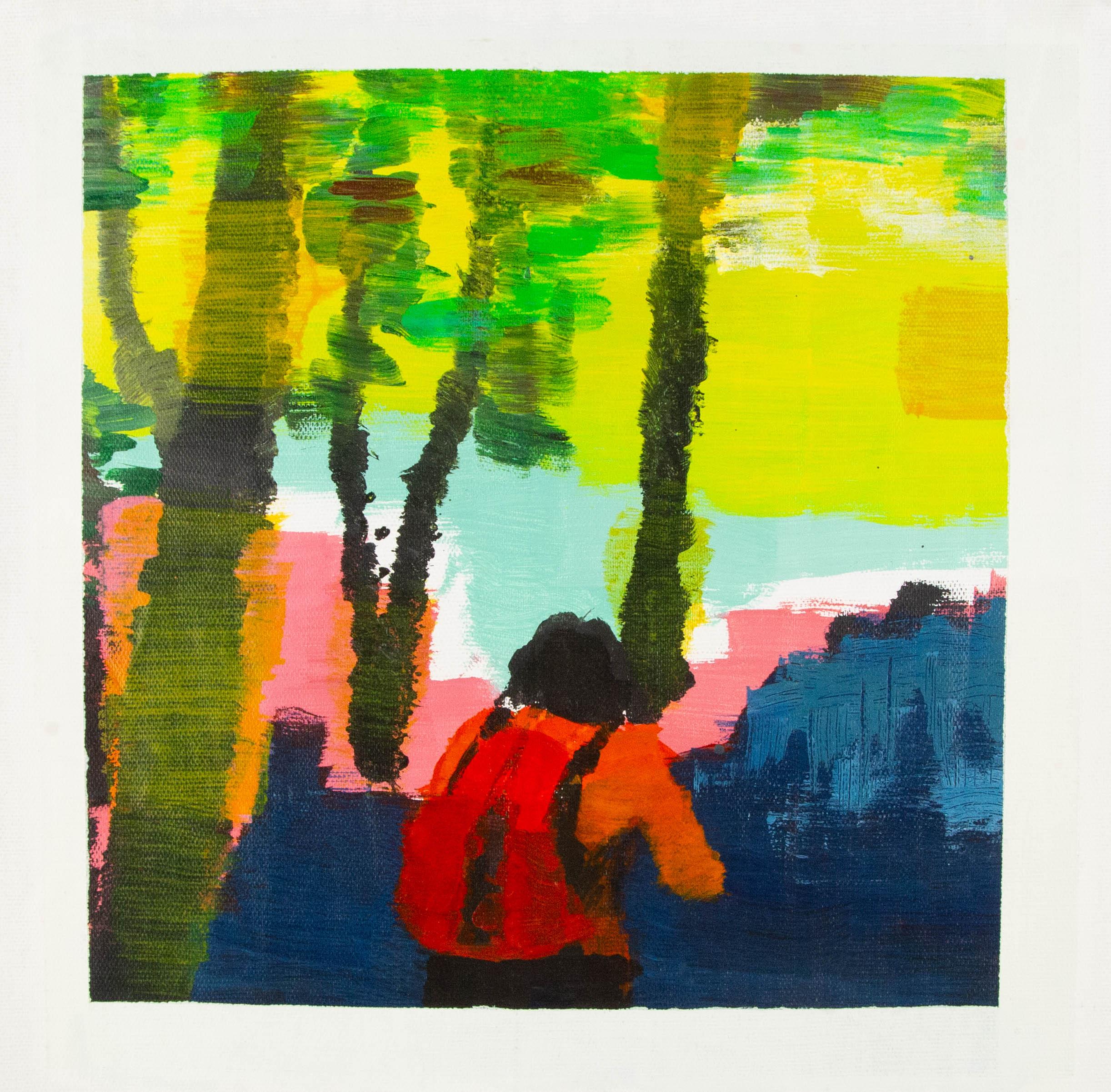 Ke Yang Contemporary Original Oil On Canvas 