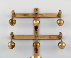 KEE MORA, Sweden, Wall Candlestick in Brass, 1960s / 70s