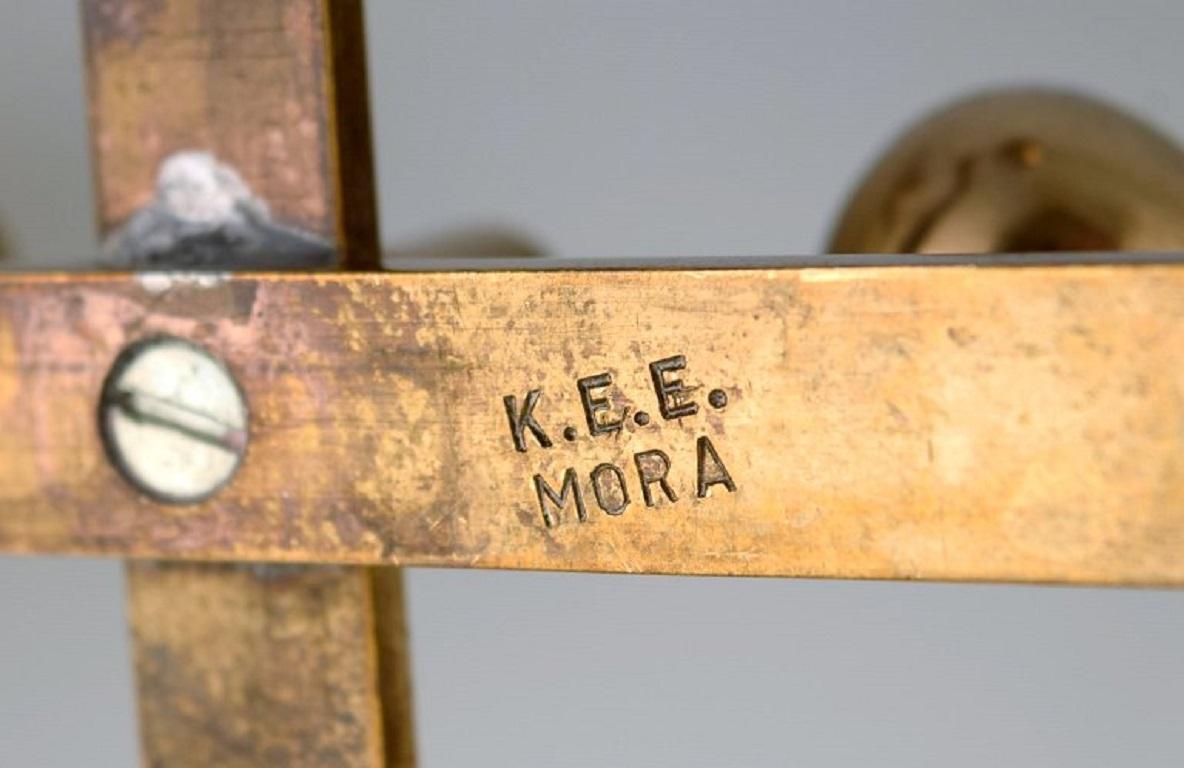KEE MORA, Schweden, Wandleuchter aus Messing, 1960er/70er Jahre im Zustand „Hervorragend“ im Angebot in Copenhagen, DK