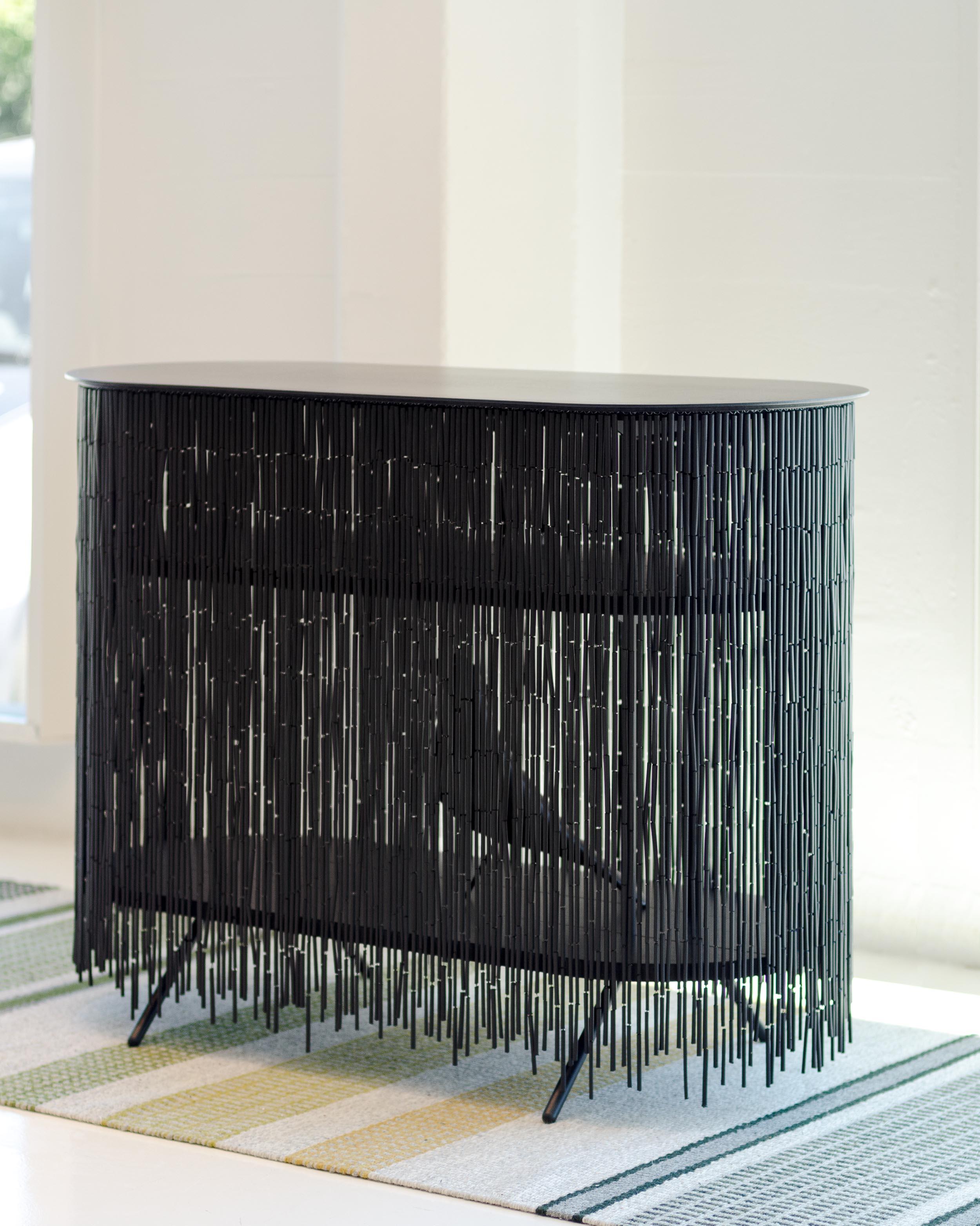 long black credenza