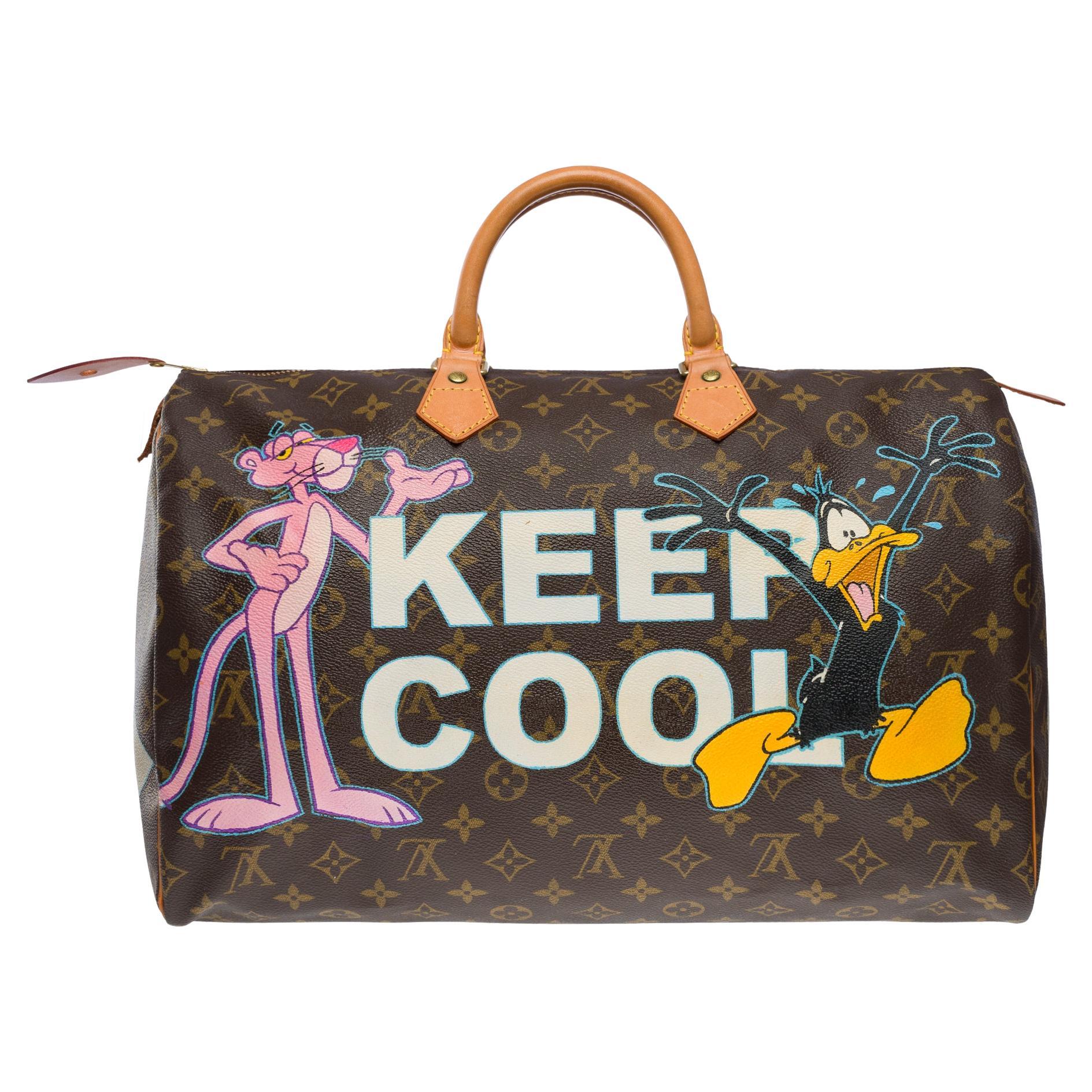 Speedy 35 My LV Heritage Monogram - Bags - Personalization Leather