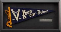 Air Force "Keep 'Em Flying!" Vintage Pennant