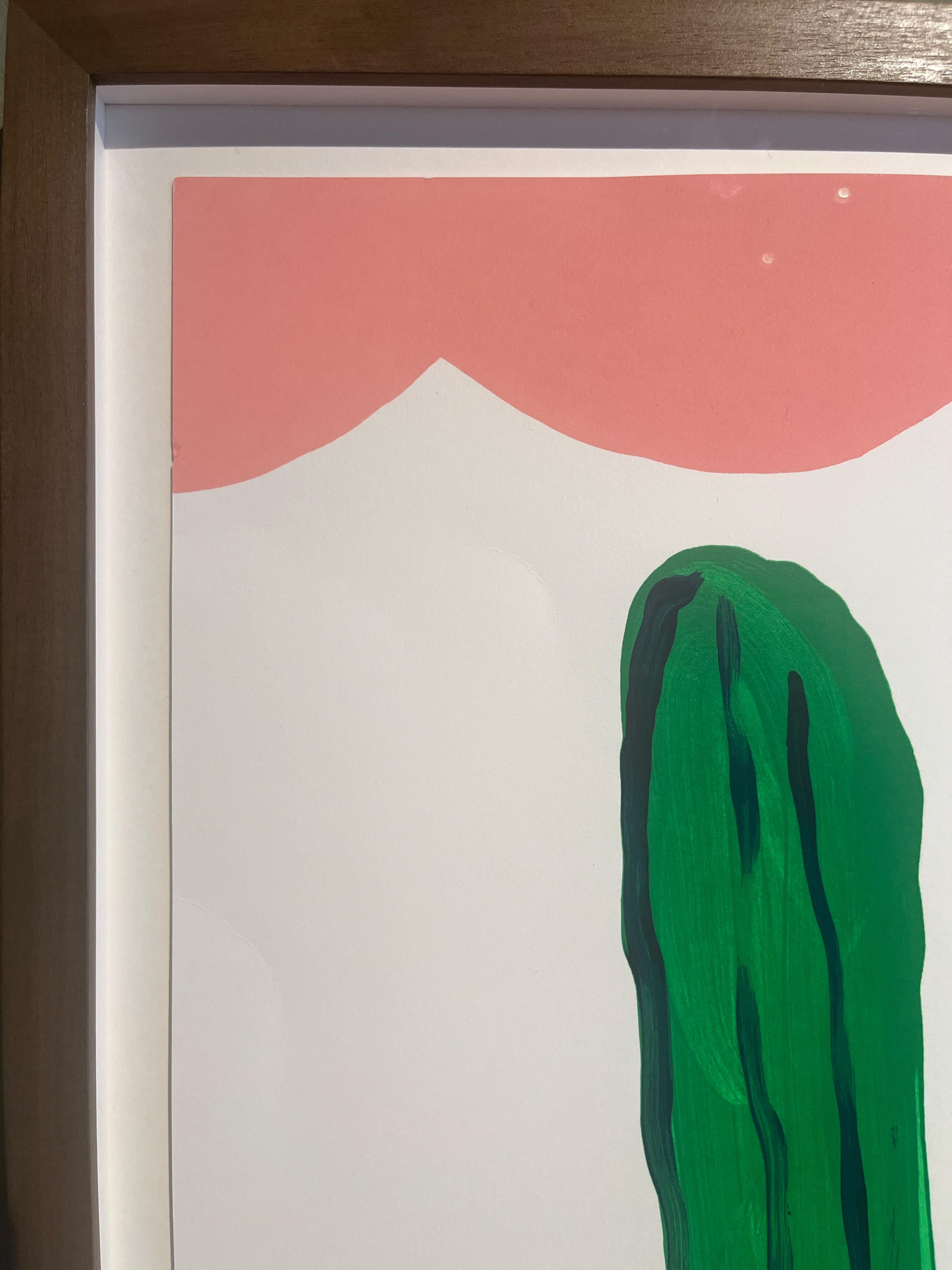'Keep Your Ass Away From the Cactus' by David Shrigley In Excellent Condition For Sale In Berlin, BE
