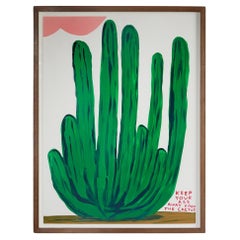 „Keep Your Ass Away From the Cactus“ von David Shrigley