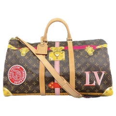 Keepall 50 LOUIS VUITTON Monogram limited edition