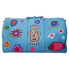 Keepall 50 Travel Bag Louis Vuitton x Yayoi Kusama