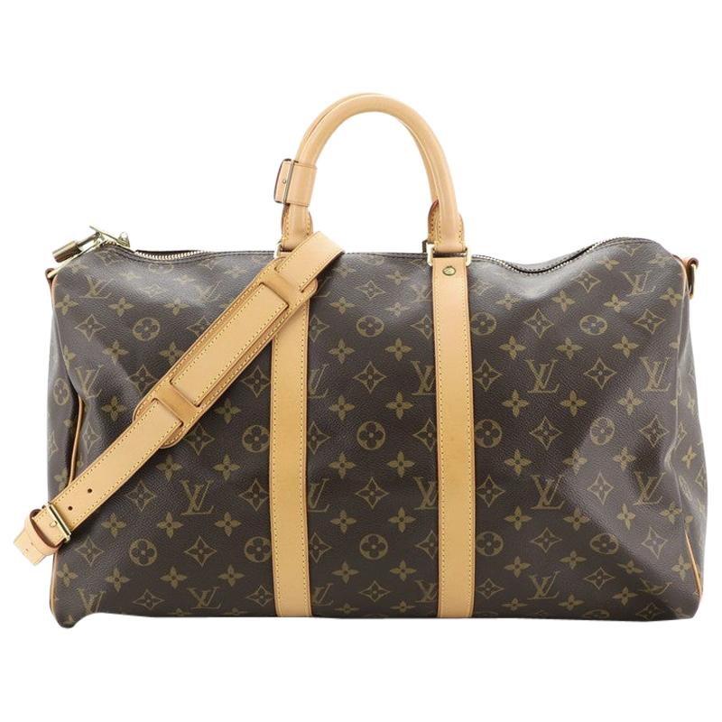 Keepall Bandouliere Bag Monogram Canvas 45