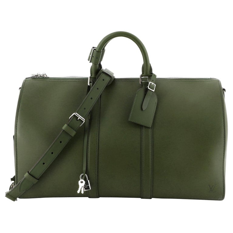 Keepall Bandouliere Bag Nomade Leather 45 at 1stDibs