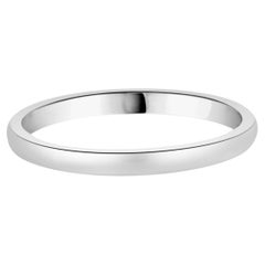 Keepsake 14 Karat White Gold 2MM Band