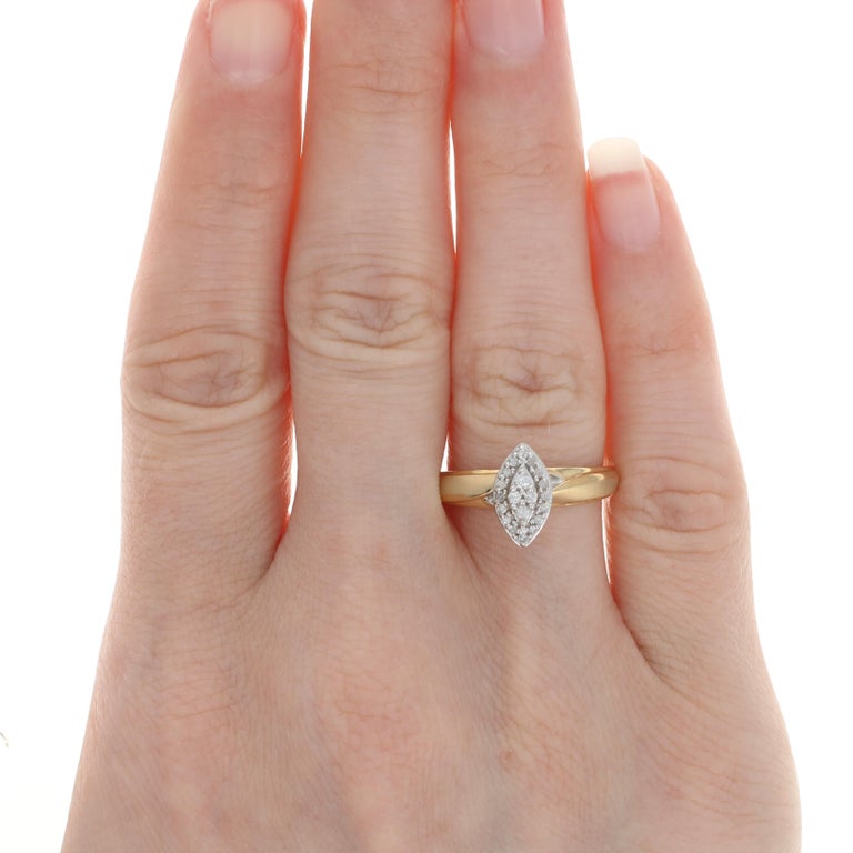 Customizable Keepsake Diamond Wedding Rings Yellow Gold 10k Round