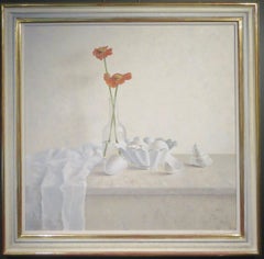 BEAUTIFUL LARGE Still Life ORIGINAL OIL PAINTING by Important Dutch Painter