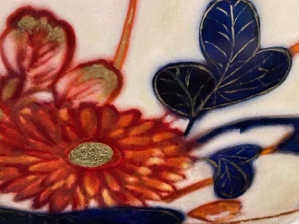 Cuenco Kom Pintura al óleo sobre panel Bodegón Vajilla Meditación En Stock en venta 5