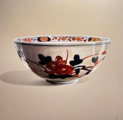 Kom Bowl Ölgemälde auf Tafel Stillleben Geschirr Meditation Vorrätig