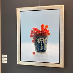 Red Currants- 21st Century Contemporary  Realistic Still-life Painting